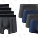 David Archy Men’s Micro Modal Trunks (4-Pack) | $25 | Amazon
David Archy Men’s Breathable Bamboo Rayon Boxer Briefs | $25 | Amazon